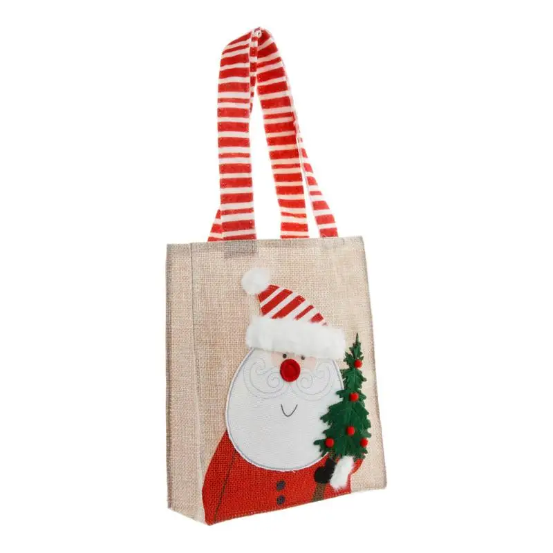 

Christmas Large Gift Bags Christmas Tote Bags With Grocery Totes Handles Bags Christmas Non-Woven Shopping Reusable bag
