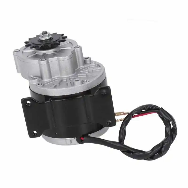 Electric Motor 24V 36V 500W 13 Tooth Deceleration DC Brush 600/2800 RPM Geared