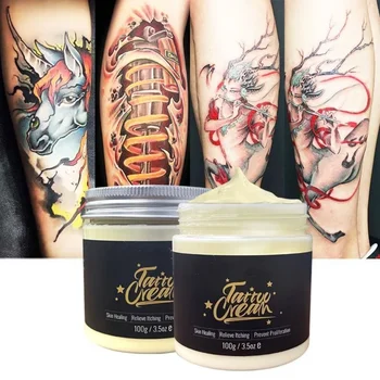 100g/pcs Tattoo Repair Cream Remove Swelling and Soothe Tattoos Butter Moisturizing Skin Care Anti-Scar Tattoo Accessories 1