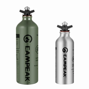 CAMPEAK Liquid Fuel Bottle 0.5L/1L with Safety Valve 1