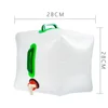 Outdoor 10L/20L Folding Water Bag Large Capacity Portable Water Container Kettle Plastic Bucket Camping Equipment Supplies 6