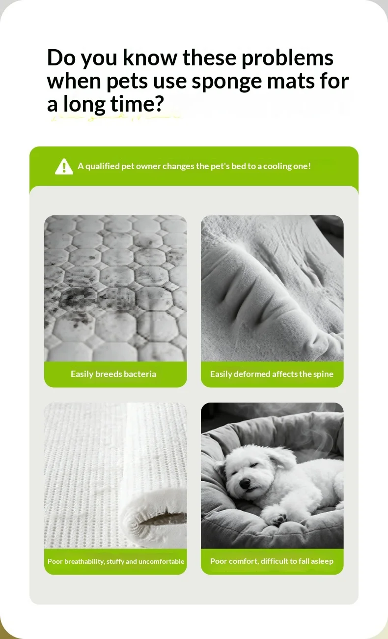 Cooling Pet Mat For Dogs And Cats Breathable Self Cooling Pad_voghion.com