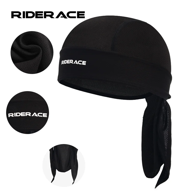 Summer Cycling Cap Quick Dry Breathable Pirate Hat Outdoor Sport Running Hiking Sunscreen Hood Headwear Wicking High Elasticity