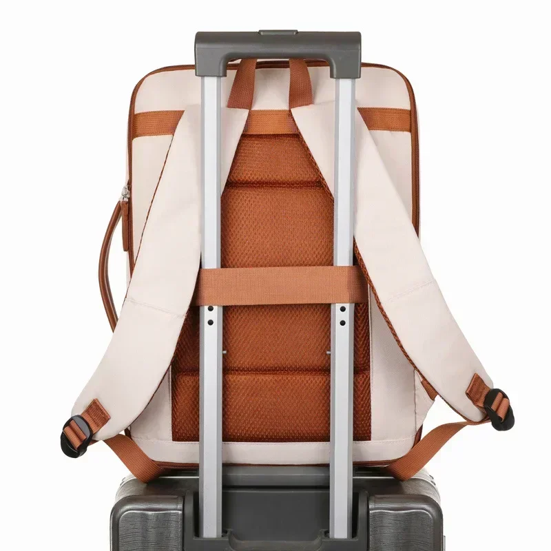 Women Business Backpack Waterproof Laptop Computer Pack Weekender Commuter Bag With USB Port College Student Bags Travel Daypack