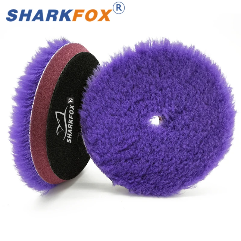 5/6Inch Purple Woolen Polishing Pad Car Paint Polishing Buffing Wool