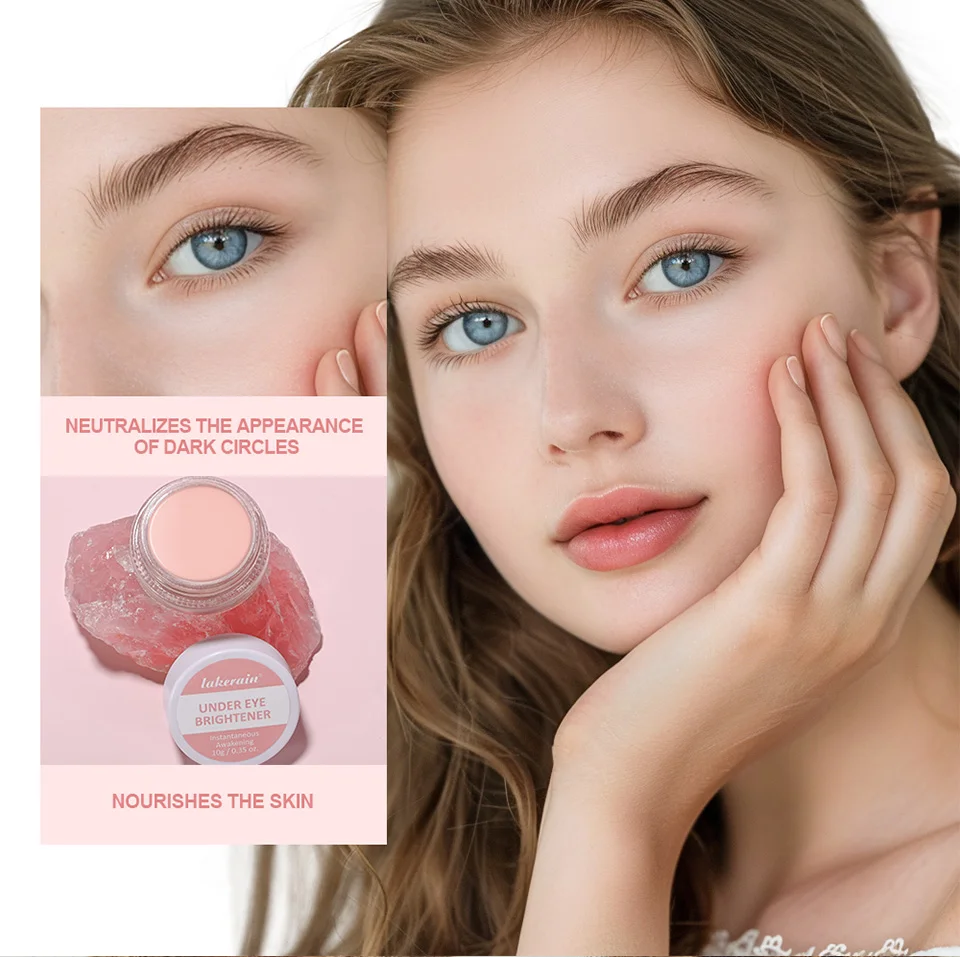 Description Picture 6 of itemHydrating Brightening Concealer For Under-Eyes Creamy Pink Contour Full Coverage Long Lasting Correcting Eye Dark Circles Makeup