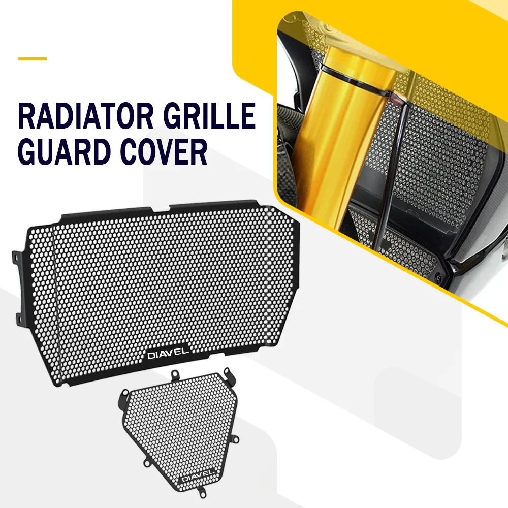 Per Ducati Diavel 1260 S Diavel 1260/S 2019 2020 2021 2022 Accessori Moto Copertura Protezione Radiatore Protezione Radiatore Olio