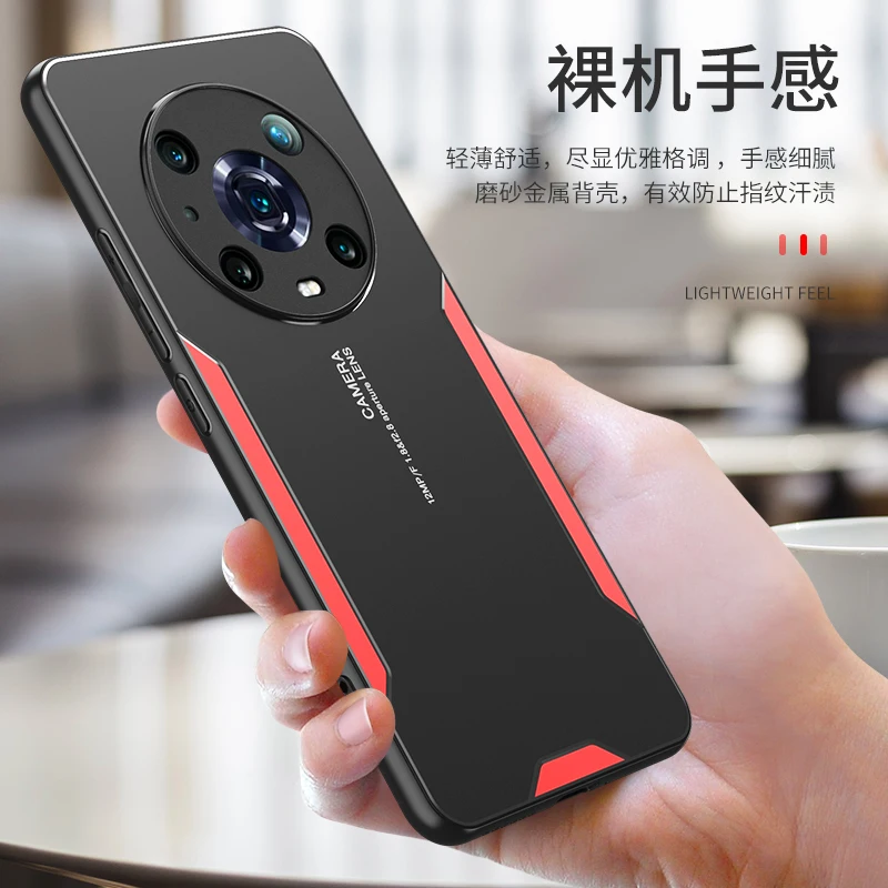 Honor Magic 4 Pro New Luxury Case Cover Posteriore Protettiva In Metallo Intagliato Al Laser Per Huawei Honor Magic 4 3 Pro Custodia Antiurto