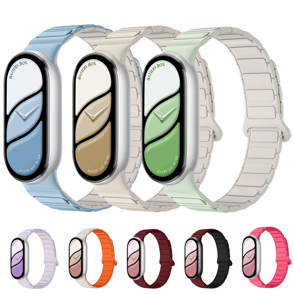 Magnetic Silicone Strap with TPU Bumper Case