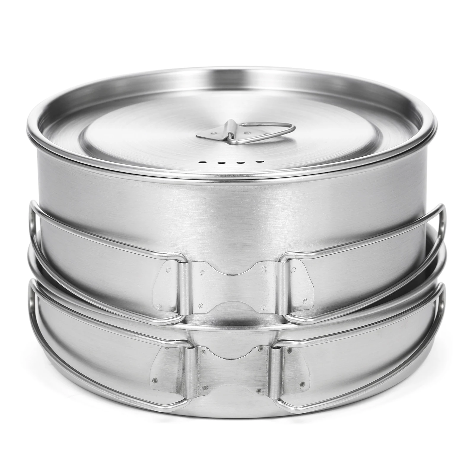 Lixada Campingkookgerei, set campingpannen, outdoor servies, set