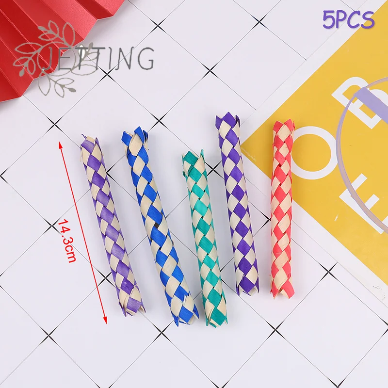 (SMTGDP11)5PCS 창의력 DIY 손가락 트랩 클래식 천연 중국 대나무 ..
