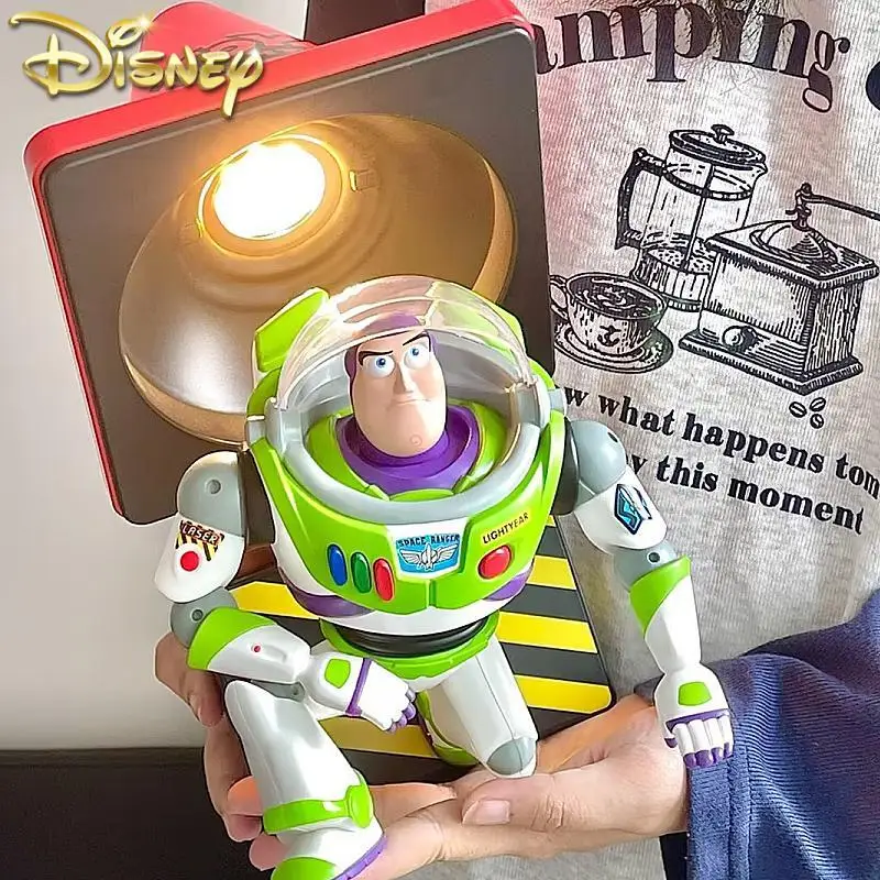 Originale Disney Bass Light Year Roadblock Light Toy Story Series Lighting 5H Long Range Ornamentnet Toy Night Light Regali Di Natale