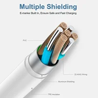 Type USB C to C Fast Charging Cable 1M/3FT 2M/6FT For Android Smart Phone IPhone 15 16 And Tablet PC - Image 4