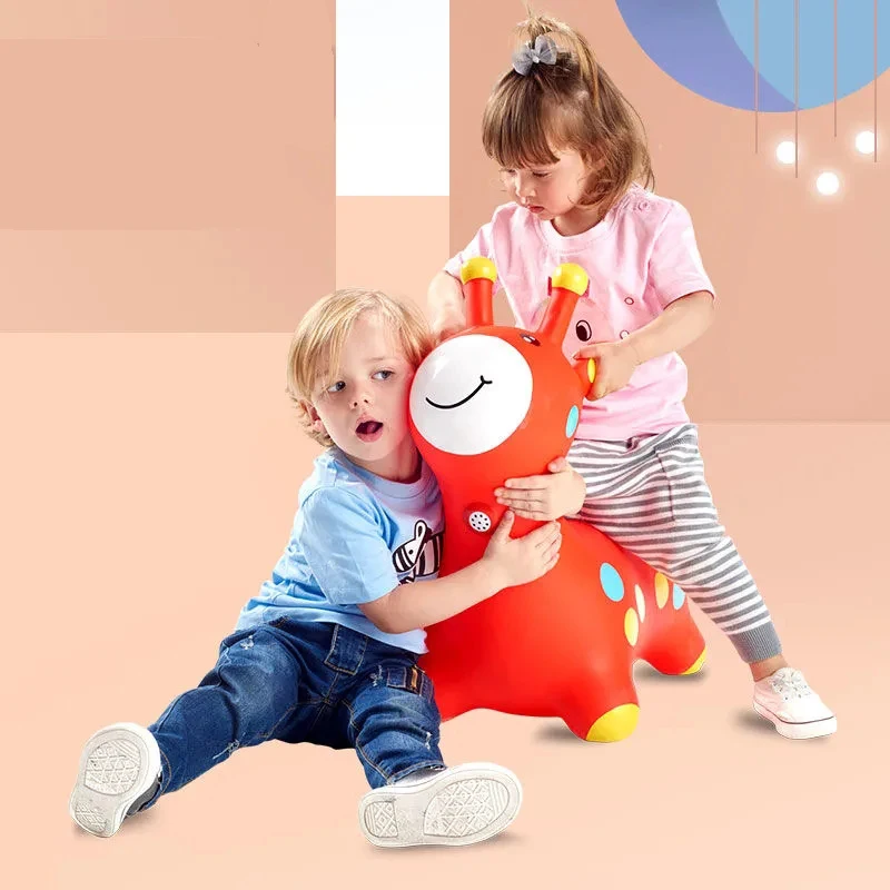 Thickening Baby Jumping Horse Non-slip Baby Jump Horses Play Outdoor/Indoor Safe And Healthy Balance Sports Children Toys