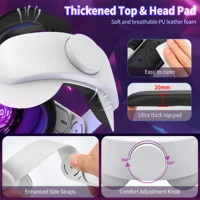 Head Strap Compatible with Oculus Quest 2,VR Accessories Adjustable Elite Strap Replacement for Enhanced Comfort Support - Image 6