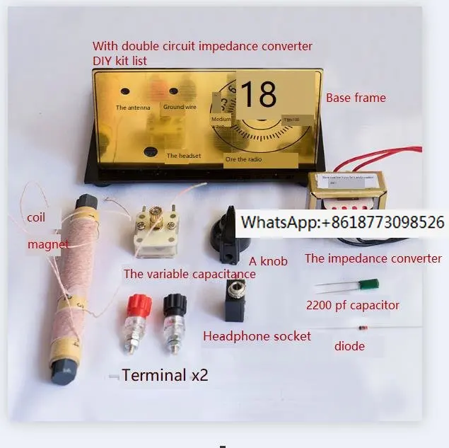 

Ore Radio Ore Machine Dual Loop with Impedance Converter DIY Kit