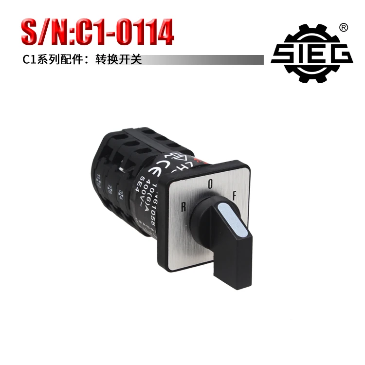 

Transfer Switch ZHA EN61058 Motor Forward/Off/Reverse Switch SIEG C1&M1&M1015&G0937&Compact 7&SOGI M1-150&MS-1 Changeover Switch