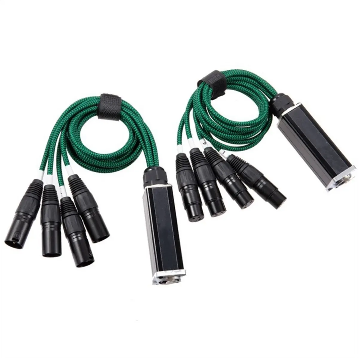 T80C 1쌍 4채널 3핀 XLR/DMX-에테르콘 RJ45 이더넷 연장기 DMX512 네트워크 신호 연장기 1개(수)+1개(암)