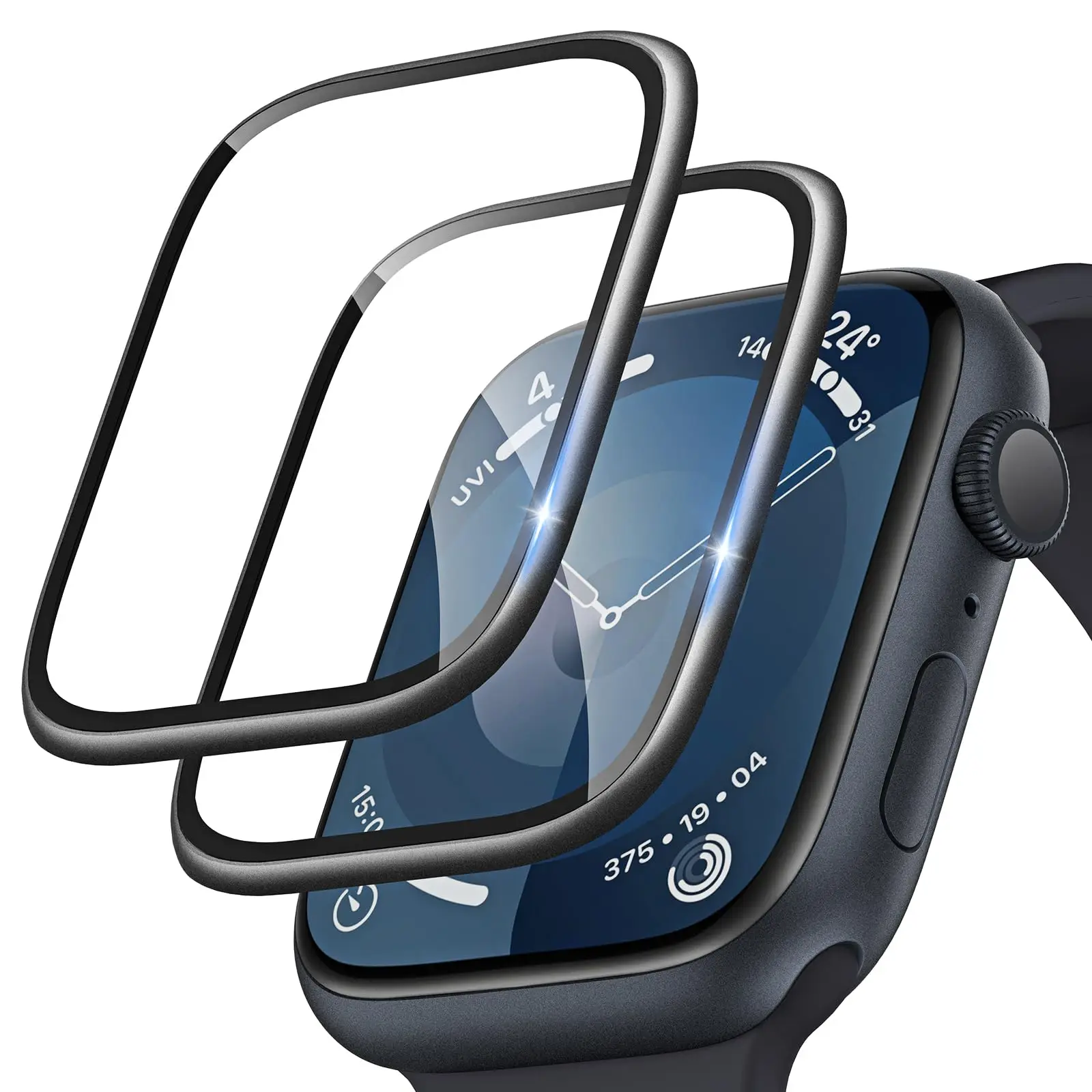 מגן מסך עבור Apple Watch 46MM 45MM 40MM 41MM 42MM 44MM סרט קרמי Iwatch Series 11 10 SE 9 8 7 6 5 4 3 2 1 לא זכוכית