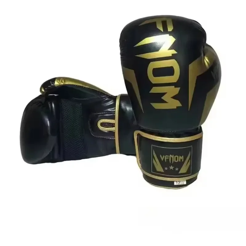 PU leather breathable boxing gloves,6oz,8oz,10oz,12oz,14oz,16oz Kids Adult professional Taekwondo and Muay Thai boxing training 6