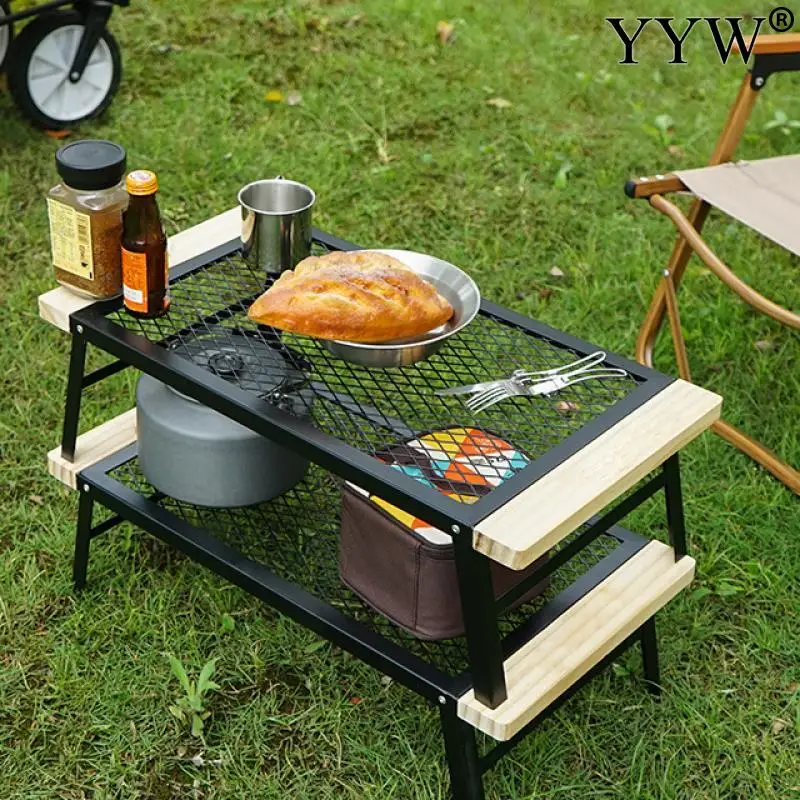 Foldable Table Durable Portable Tables Outdoor Barbecue Picnic Bbq