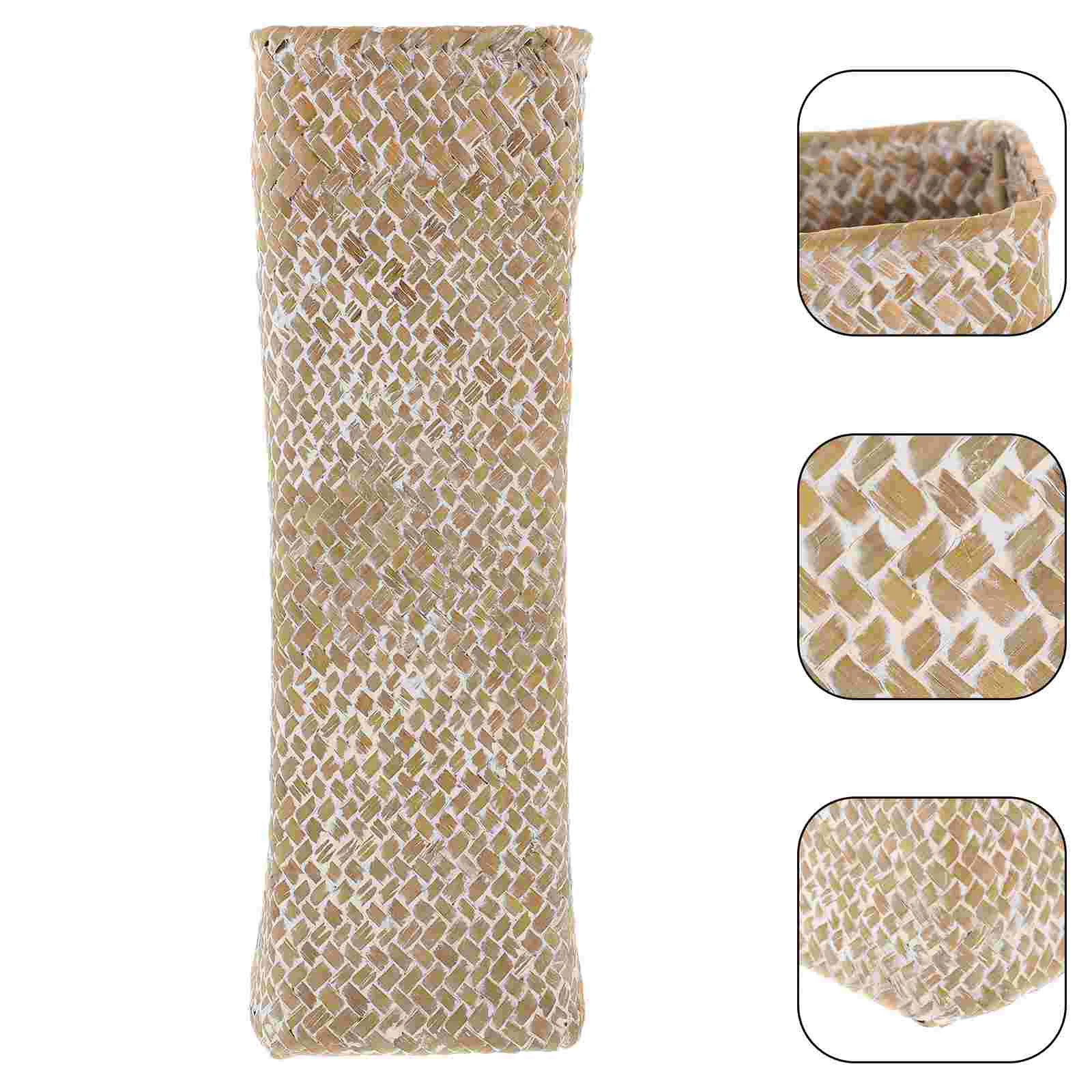 Natural Straw Flower Vase 5