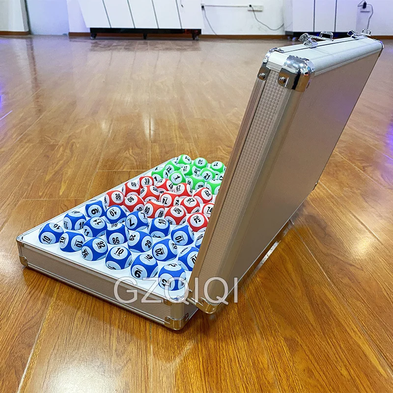 Aluminum alloy ball box roulette wheel lottery juego bingo lottery machine maquinas de bingo para locales sociales