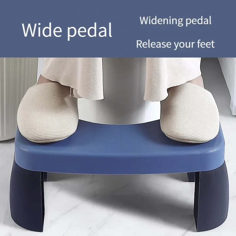 

1 шт. складной стул для унитаза нескользящий стул для ног противоударный Шаг для ванной принадлежности новинка 2023