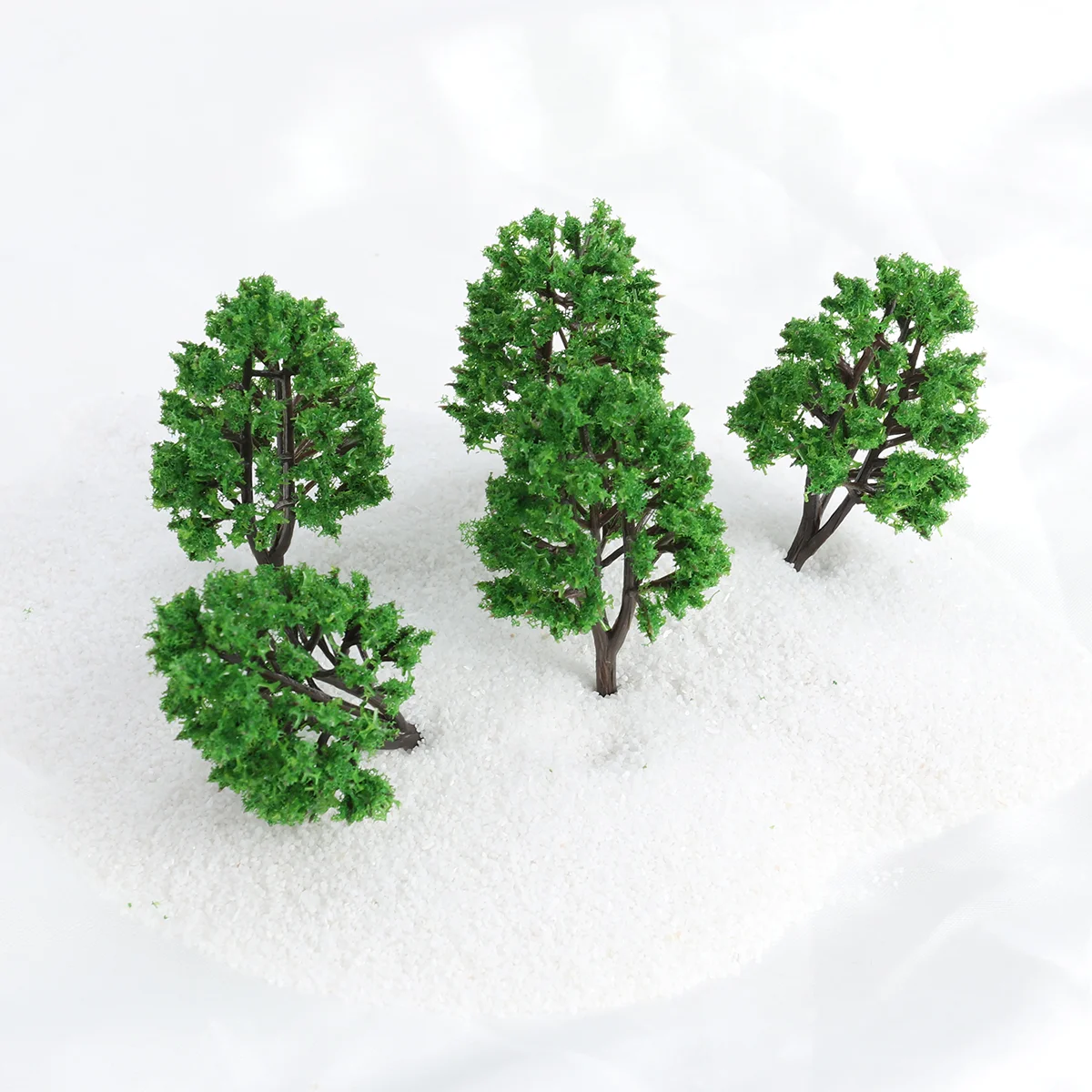

Trees Model Tree Diorama Landscape Scenery Green Models Miniature Topper Accessories Bushesbase Decorations Micro Scale