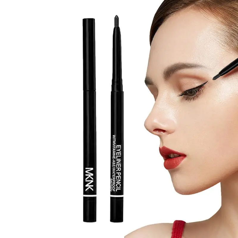 

Waterproof Eyeliner Pencil Portable Eyeliner Pencils Eye Shadow Pencils Anti Sweat Under Eye Eyeliner Pencil Automatic Rotation