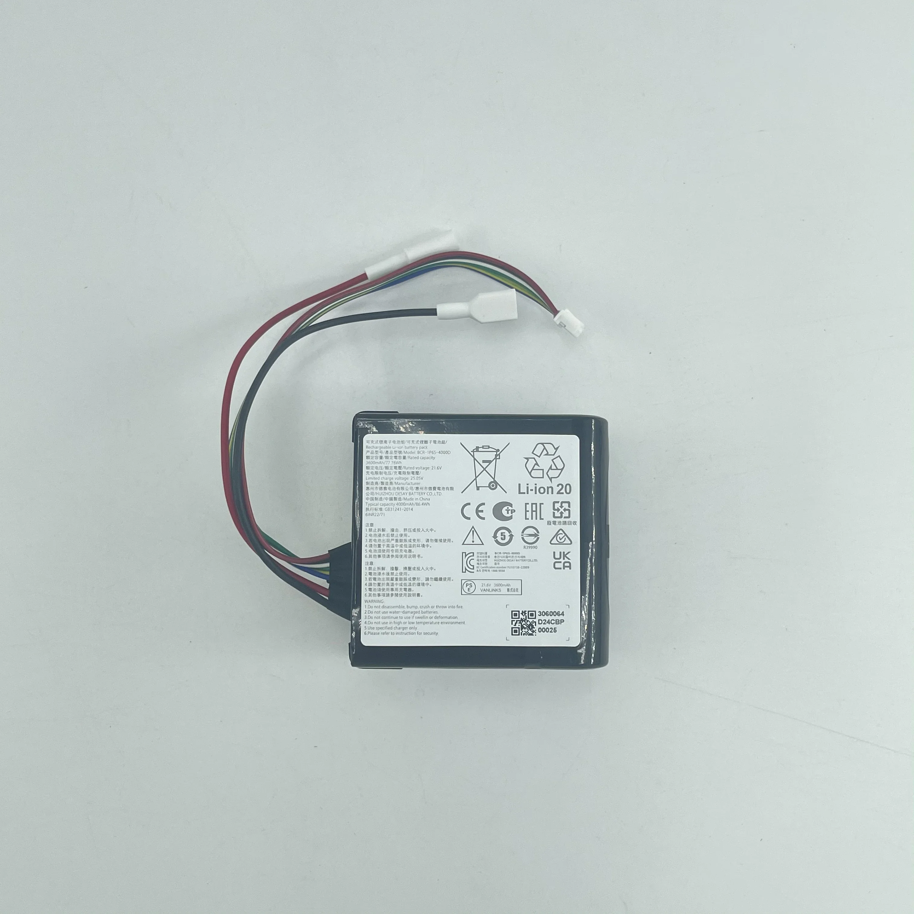 Sostituzione Batteria Originale Roborock Per Roborock Dyad Pro Wireless Floor Scrubber Aspirapolvere Pezzi Di Ricambio Nuova Batteria