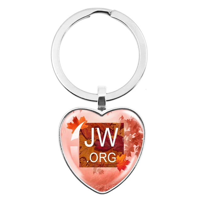 Hot jw. org jehovahs Zeuge herzförmige Anhänger Schlüssel bund Mode  einfache süße Tasche Autozubehör Schmuck - AliExpress