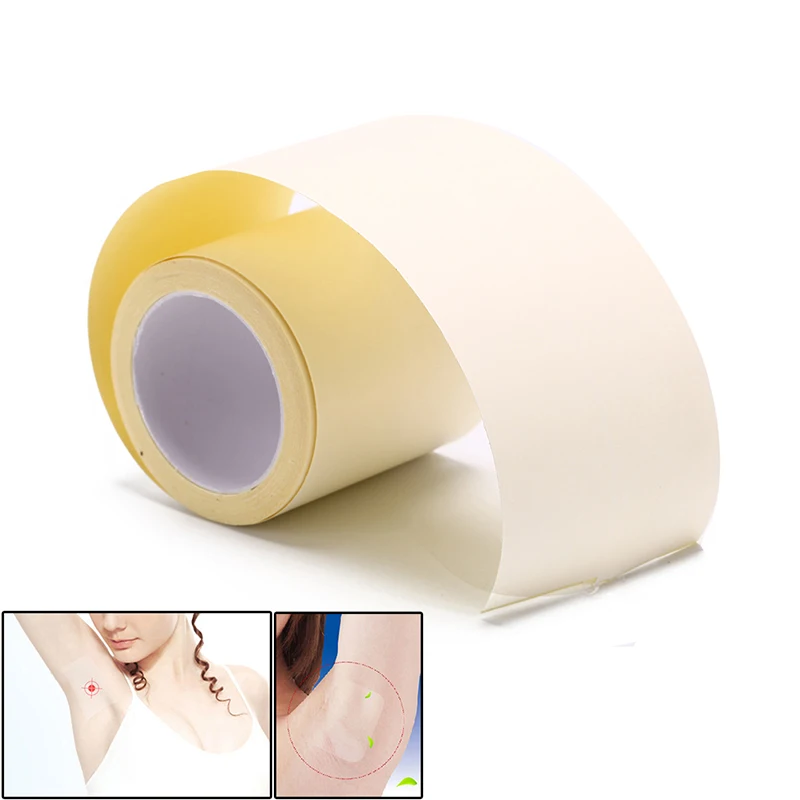 Portatile 1 Rotolo Usa E Getta Ascelle Tamponi di Sudore Assorbente Ascelle Antitraspirante Trasparente Tenere Asciutto Adesivo Prevenire Deodorante - immagine 4