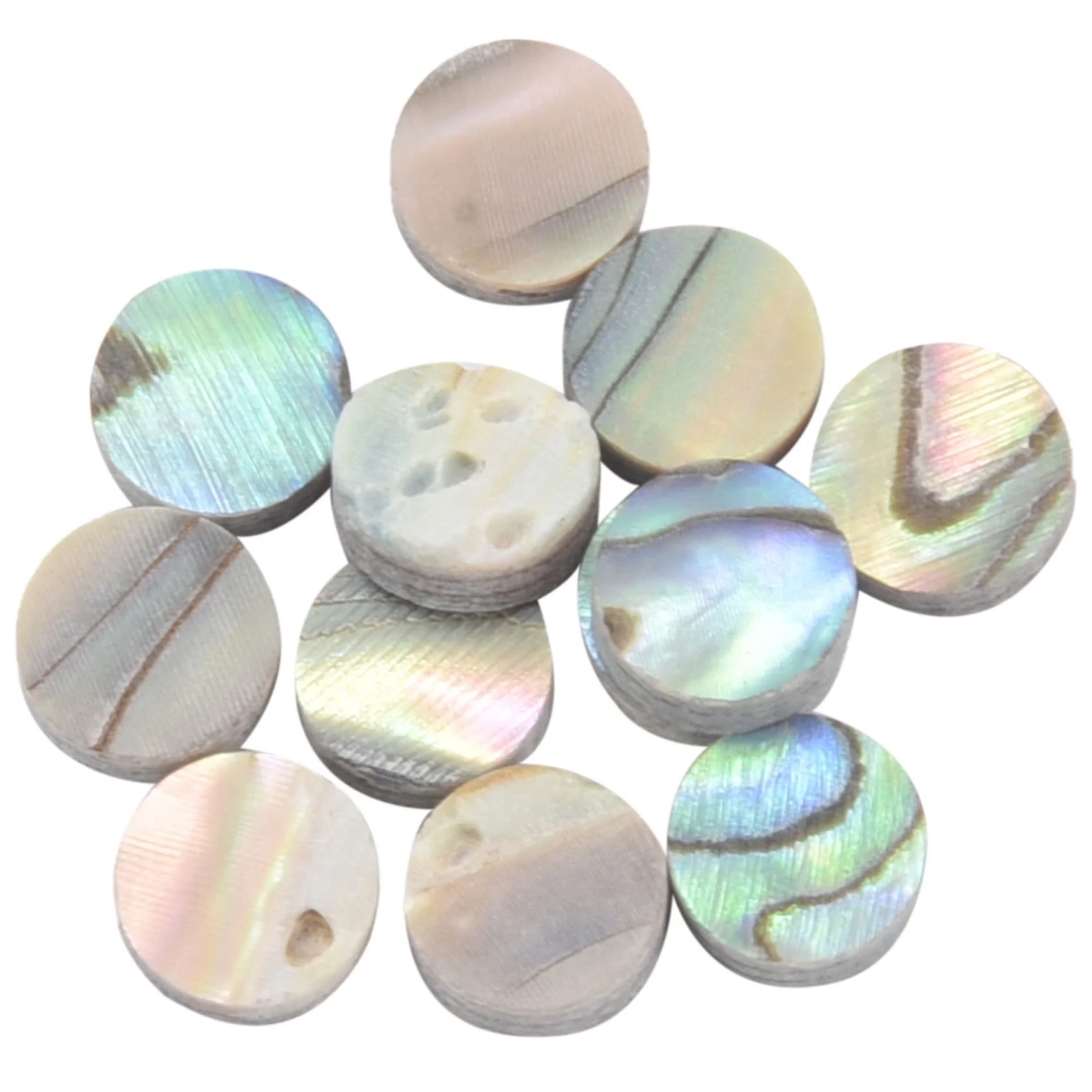 

12 pcs new zealand abalone Luthier Dots Inlay 6mm Fret Side Marker for Guitar ukulele Bass