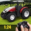 1/24  Remote Control Tractor Trailer 2.4G RC Tractor Simulated Engineering Construction Truck Model Toys Farming Machine 1