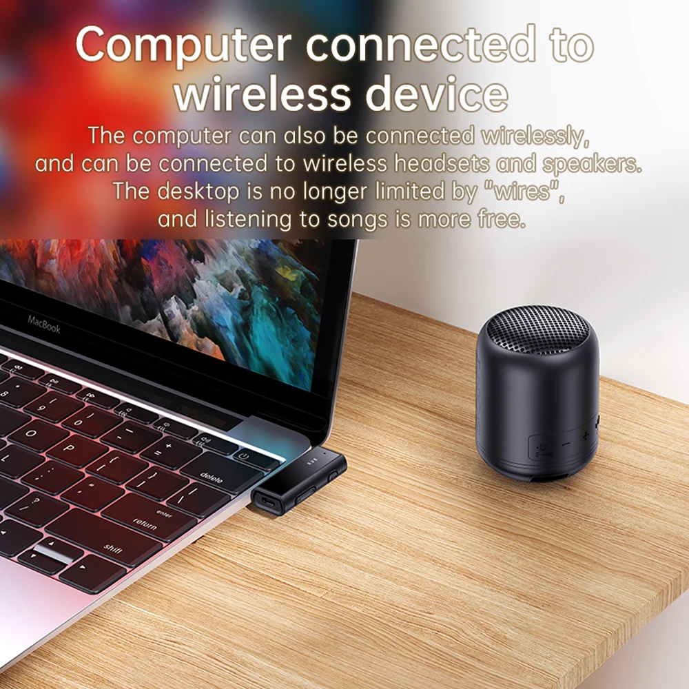 Wireless Bluetooth Transmitter Receiver 2 in 1 bluetooth transceiver adapter bluetooth audio receiver audio adapter bluetooth aux adaptor bluetooth adapter 3.5mm Jack Audio AUX Adapter For Car Audio Music Aux Handsfree