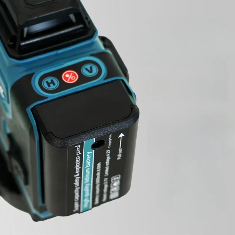 16-Line Green 3D4D Light Laser Level Wall-Mounted Portable instrument can adjust the thickness green laser level