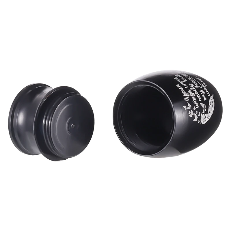 Cremation Urn Mini 2.4cm High Cremation Memorial Urn Stainless Steel Cremation Urn Pet Urns for Dogs Ashes