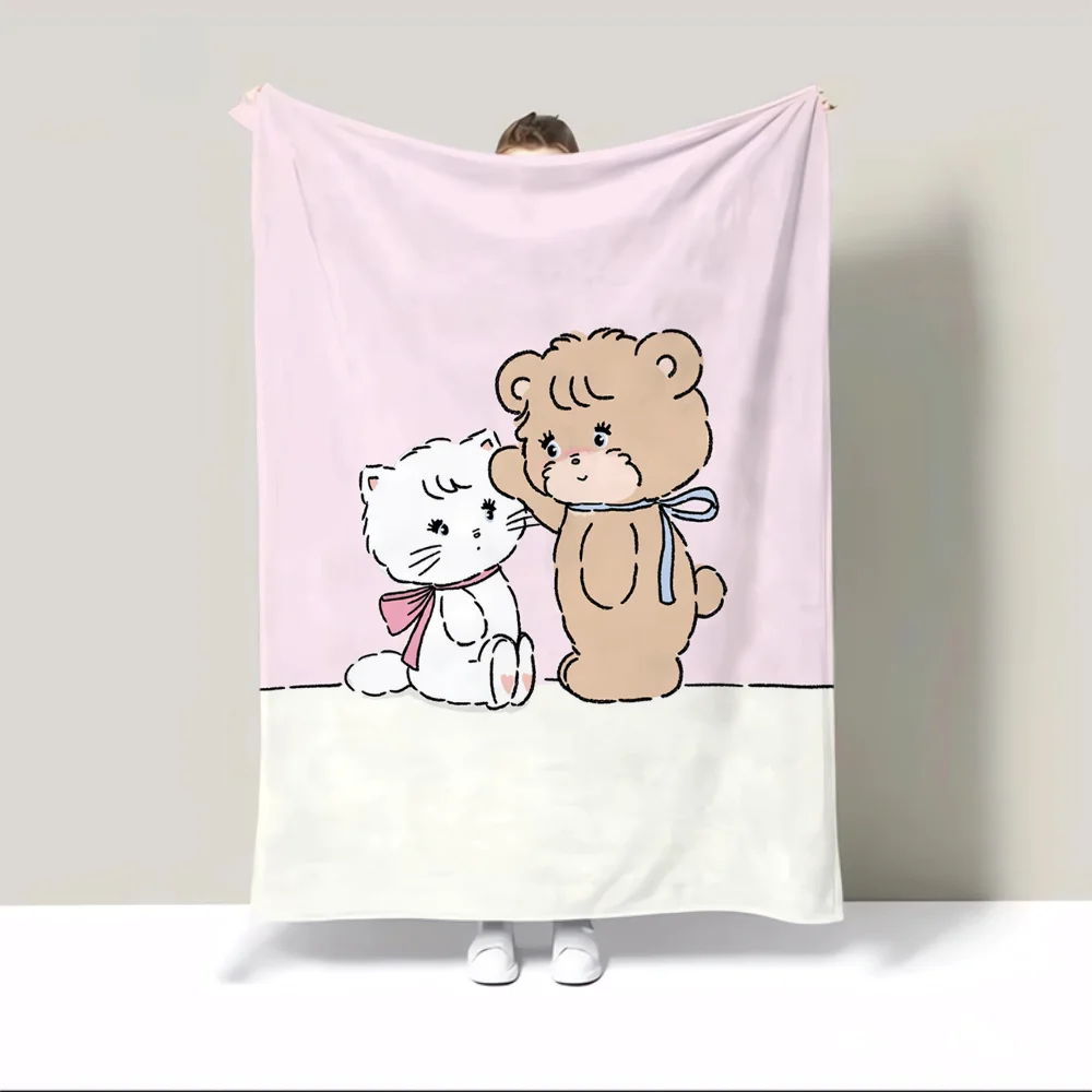 Mikkos Blankets for Decorative Sofa Blanket King Size Bed Throw Fluffy Plaid Microfiber Bedding Home and Decoration Beach Towel 3