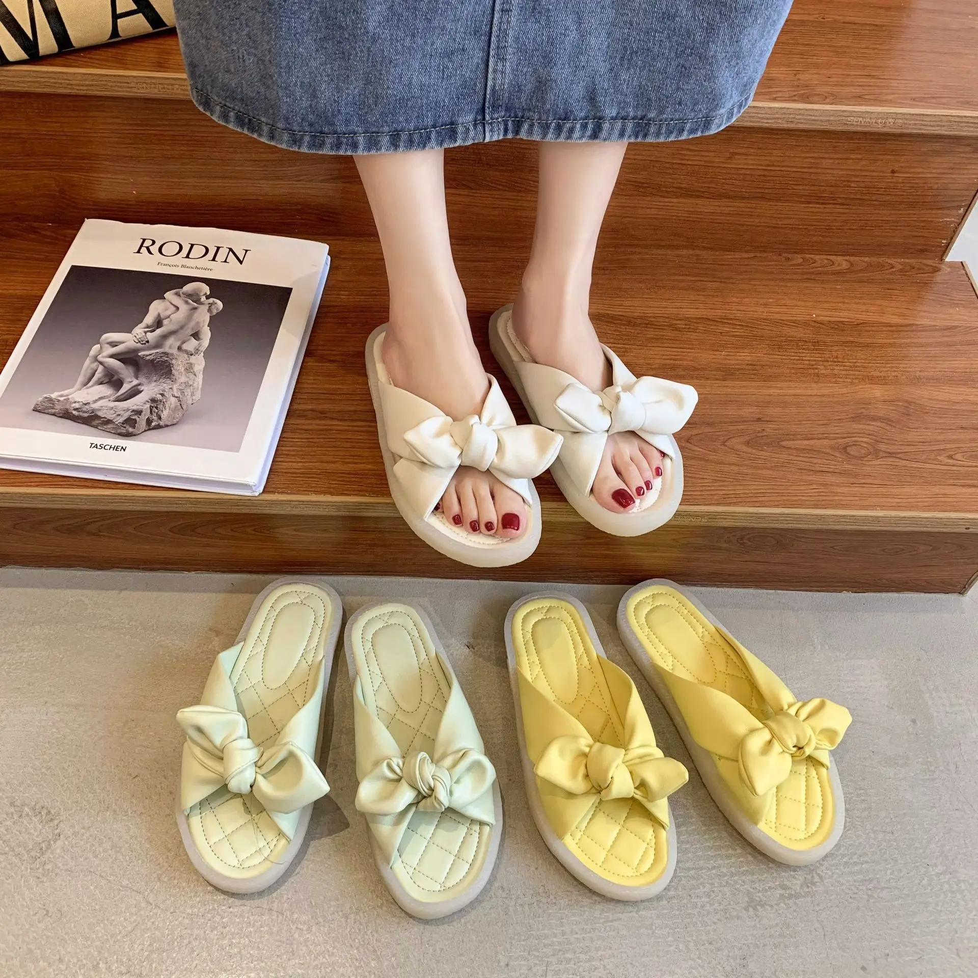 

2021 summer new style slippers Japanese students breathable lightweight slippers women UG-5