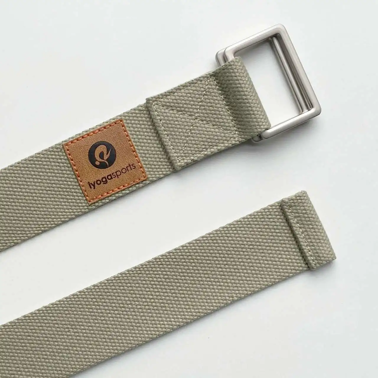 244x3.8cm Yoga Strap Durable Cotton Adjustable Yoga Pilates Dance Stretching Belts Fitness Exercise Equipment 3