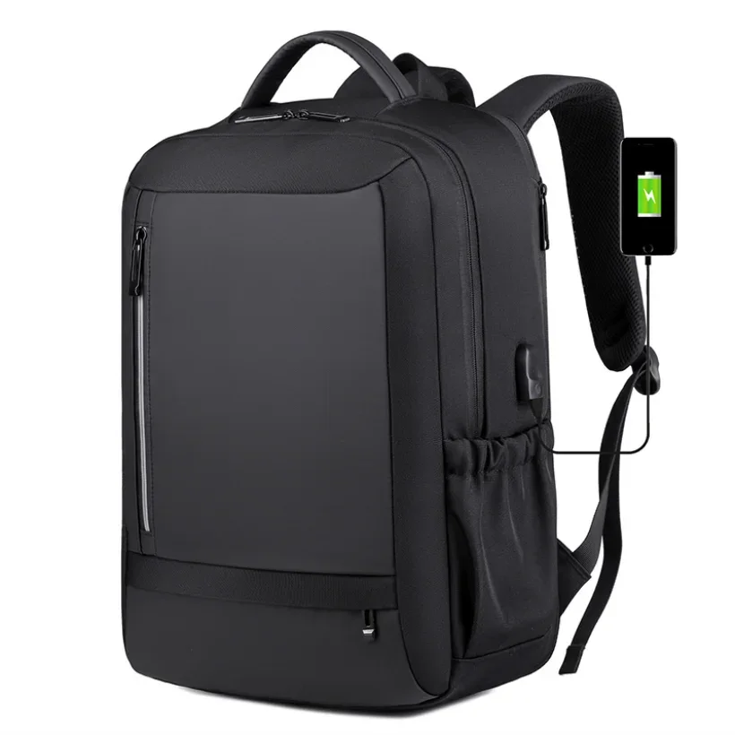 

15.6 Inch Multifunction Laptop Backpack Bag Waterproof Oxford Notebook For Men Expandable USB Charging Business Travel Backpack