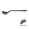 1/3pcs Wire Brass Brush 170mm Mini Brushes Micro Steel Brass Rust Remover Paint Remove Metal Scrubbing Polishing Burring Brush 5