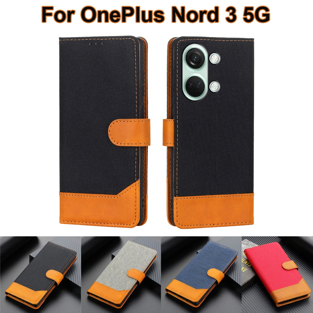 

чехол на OnePlus Nord 3 5G CPH2493 CPH2491 Case Original Wallet Capa Leather Phone Cover For Estuche One Plus 2V 5G PHP110 Funda