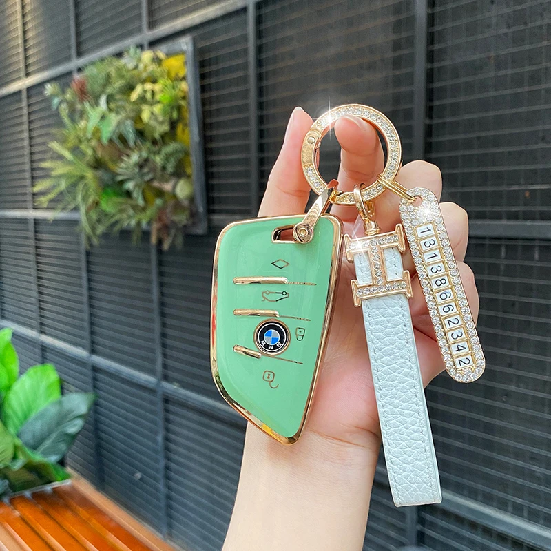 Cover Chiave/telecomando per BMW 530 X2 X3 X5 X7 X1 X3 X5 X6Series G01 F15 F85 F16 F86 F45 F46 G20 G30 G32 G11 G12 F48 15 Cover Chiave/telecomando per BMW 530 X2 X3 X5 X7 X1 X3 X5 X6Series G01 F15 F85 F16 F86 F45 F46 G20 G30 G32 G11 G12 F48 - S8ffd8b0b940c482698af6bf4ccbdf2317