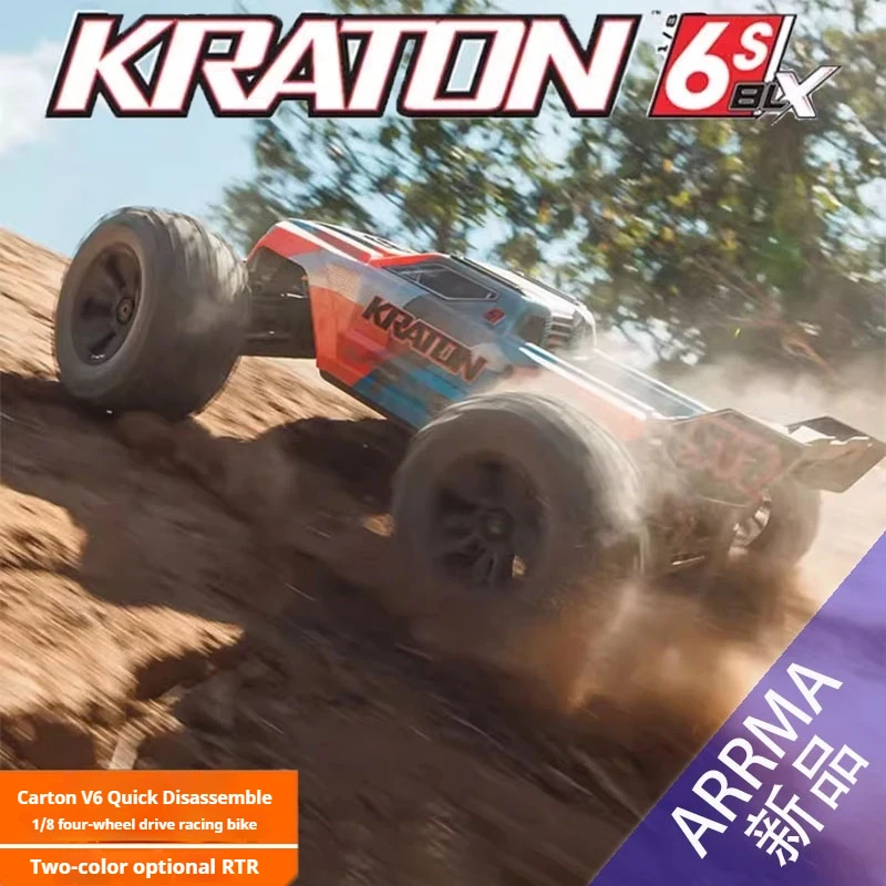 2.4g Ǯ    ùķ̼ Arrma Kraton V6 6s 귯ø 4wd  Ŀ ̽ ε   