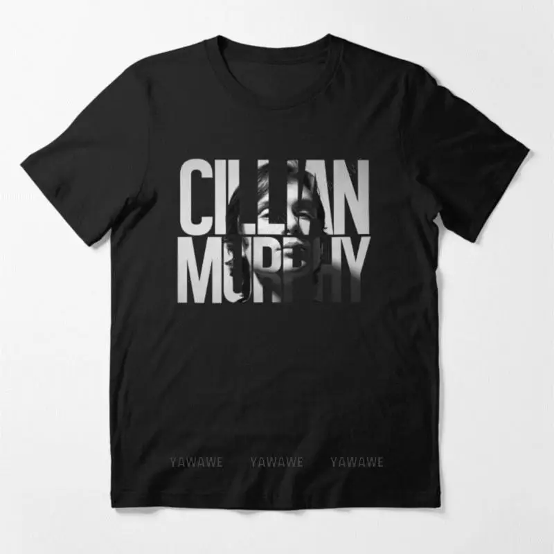 

Футболка для взрослых, хлопковая футболка для подростков, футболка Cillian Мерфи, незаменимая футболка, модные футболки с принтом, Мужская Повседневная стильная футболка