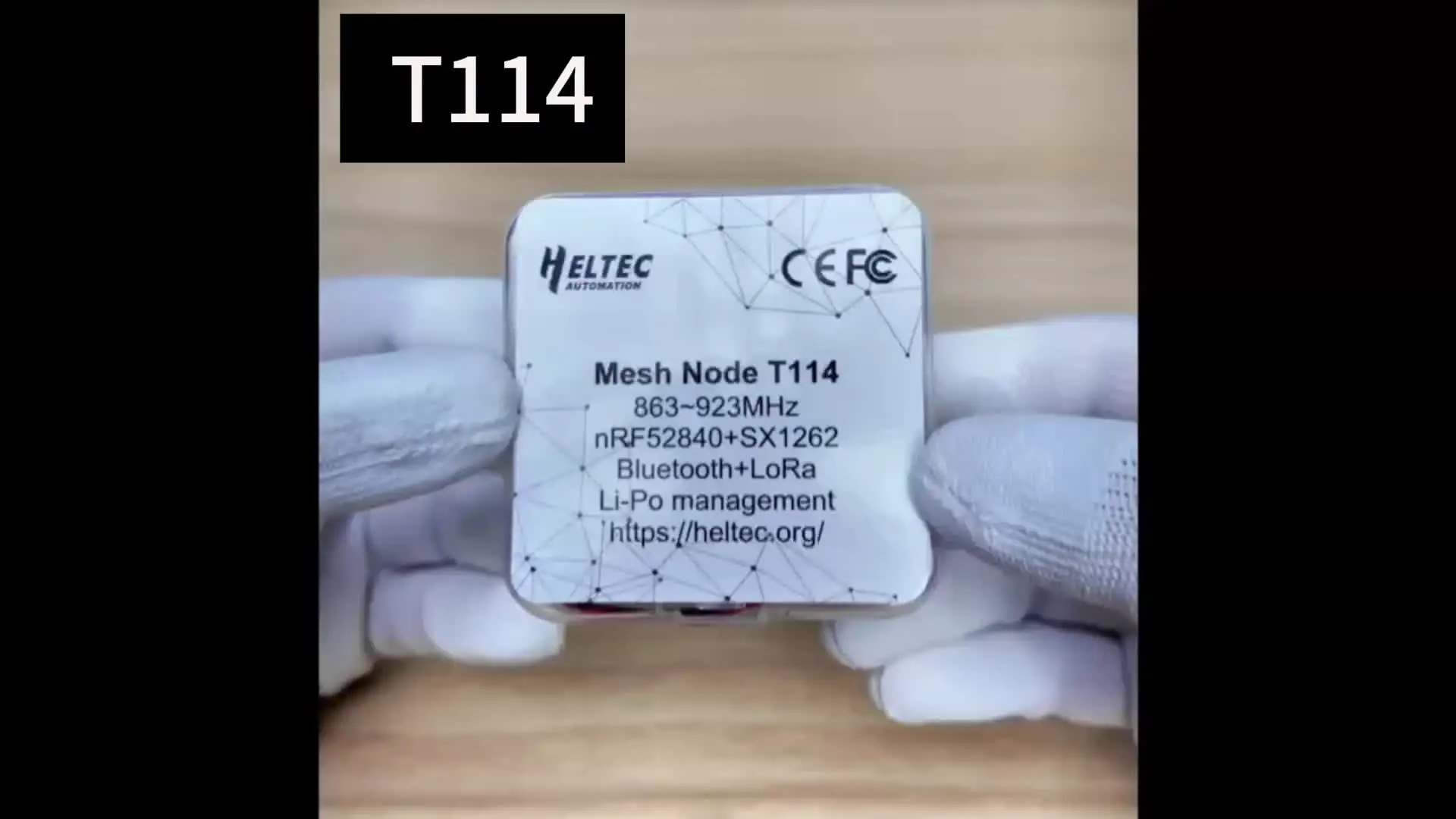 Knooppunt T114 Meshtastic Tracker Nordic NRF52840 SX1262 LoRaWAN Voor Het Positioneren Van Devboard Tft Weergave Ble Wifi A