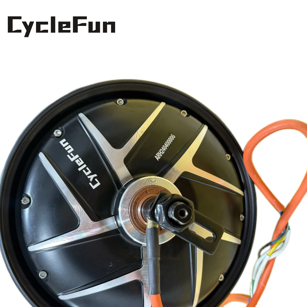 YM 213XF 10x2.15" 3000W 50H Hall Sensor Brushless Gearless Hub Motor For Electric Scooter