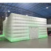 8x8x4m Large White Inflatable Night Club Disco Cube Party Tent Cube Wedding Tent Square Gazebo Event Shelter Portable Pavilion 3